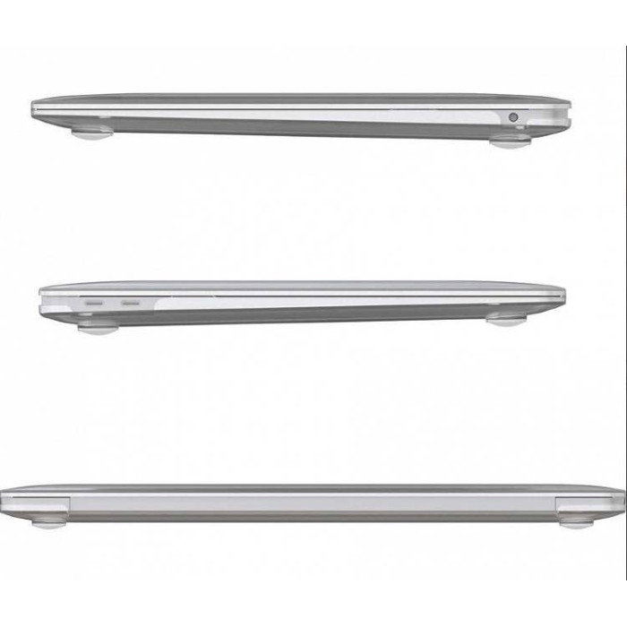 Чохол-накладка для Macbook Pro 15 - Matte Plastic, Transparent