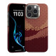 Чохол для iPhone 16 Pro Max - Benks Golden Tide Kevlar MagSafe, Red