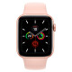 Apple Watch S5 44mm Gold, Pink Sand Sport Band Вживаний (б/в)