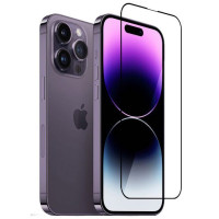 Захисне скло для iPhone 14 Pro Max - Soneex Pro 2.5D, Black