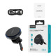 Тримач з безпровідною зарядкою Choetech 15W Magnetic Сar Сharger with LED Blue