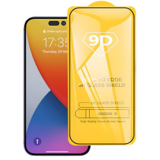 Захисне скло для iPhone 15 Pro Max - 9D Black (OEM)