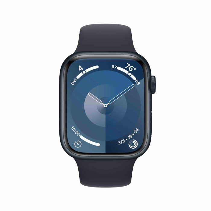 Apple Watch S9 45mm Midnight, Midnight Sport Band (S/M) Як новий