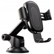 Тримач Baseus Wireless Charger Car Mount (osculum) Black