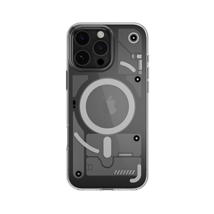Чохол для iPhone 16 Pro Max - Switcheasy XRay M 3D Patterned MagSafe, Transparent