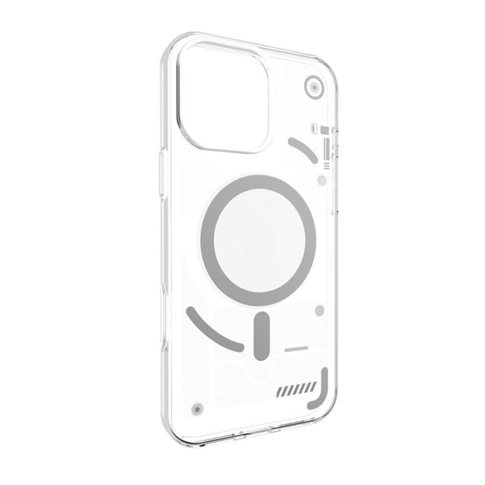 Чохол для iPhone 16 Pro Max - Switcheasy XRay M 3D Patterned MagSafe, Transparent