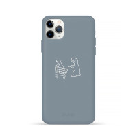 Чохол для iPhone 11 Pro Max - Pump Silicone Minimalistic, Dino Market
