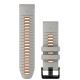 Ремінець для годинника Garmin - QuickFit 26mm, Silicone, Gray Orange