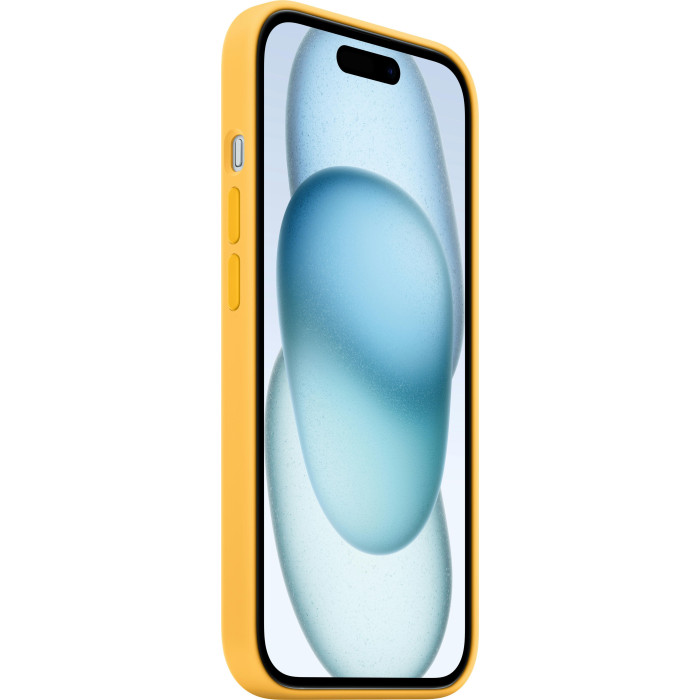 Чохол для iPhone 15 - Silicone MagSafe, Sunshine (HC)