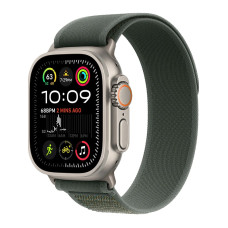 Apple Watch Ultra 2 2024 Natural Titanium, Green Trail Loop (S/M), LTE