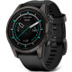 Смарт-годинник Garmin Epix Pro (Gen 2) Sapphire AMOLED 42mm Carbon Gray DLC Titanium w. Black Band