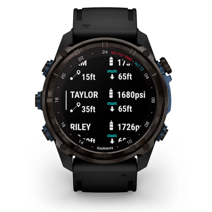 Смарт-годинник Garmin Descent Mk3i 51mm Carbon Gray DLC Titanium with DLC Titanium Band