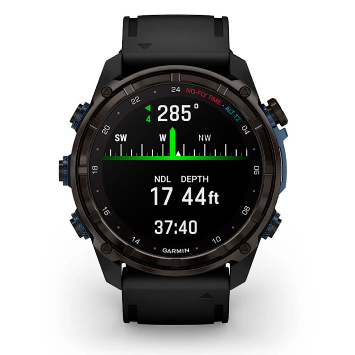 Смарт-годинник Garmin Descent Mk3i 51mm Carbon Gray DLC Titanium with DLC Titanium Band