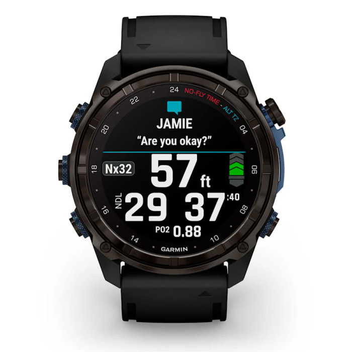 Смарт-годинник Garmin Descent Mk3i 51mm Carbon Gray DLC Titanium with DLC Titanium Band