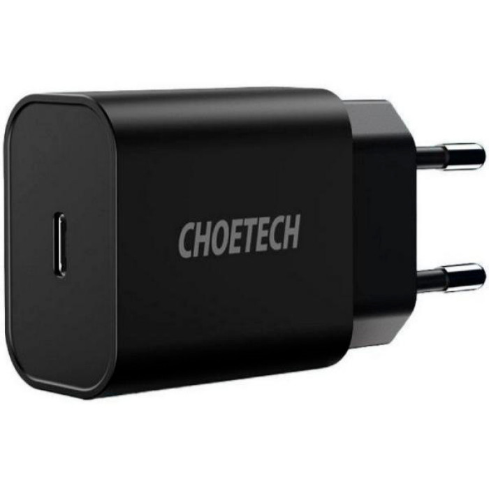 Зарядний пристрій - Choetech 20W, Black