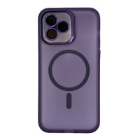 Чохол для iPhone 14 Pro - Cutana Matte with Camera Protection MagSafe, Purple