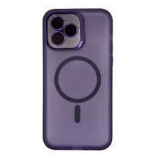 Чохол для iPhone 14 Pro - Cutana Matte with Camera Protection MagSafe, Purple