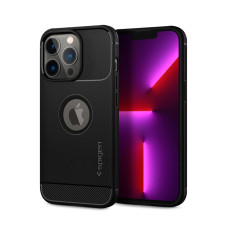 Чохол для iPhone 13 Pro - Spigen Armor Rugged, Matte Black