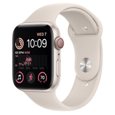 Apple Watch SE (2Gen) 40mm Starlight, Starlight Sport Band (2022) Як новий