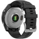 Смарт-годинник Garmin Fenix E 47mm AMOLED Stainless Steel with Black Silicone Band