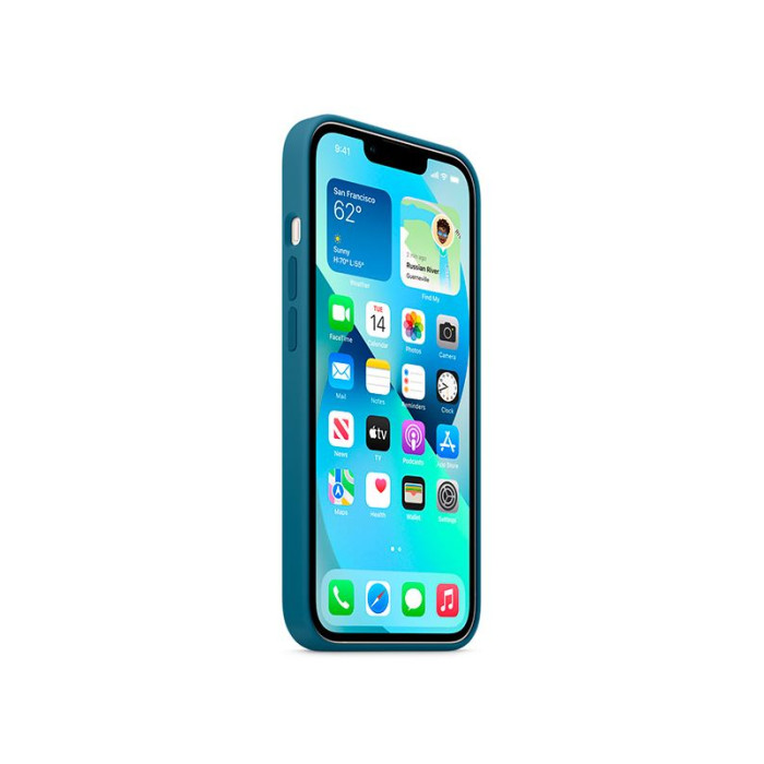 Чохол для iPhone 13 - Silicone MagSafe, Blue Jay (HC)
