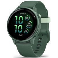 Смарт-годинник Garmin Vivoactive 6 Metallic Jasper Green with Jasper Green Band, Як Новий