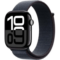Apple Watch S10 46mm Jet Black, Ink Sport Loop Як новий