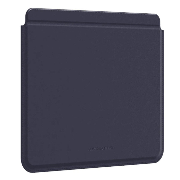 Чохол-конверт для Macbook 14 - AmazingThing Matte Pro Mag Sleeve with Stand, Navy Blue