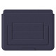Чохол-конверт для Macbook 14 - AmazingThing Matte Pro Mag Sleeve with Stand, Navy Blue