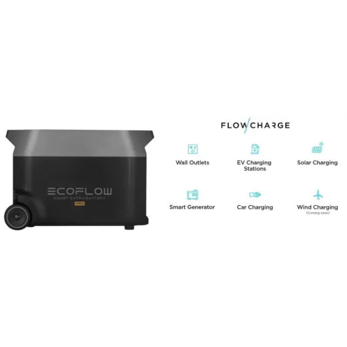 Додаткова батарея EcoFlow DELTA Pro Extra Battery (3600 Вт/г)