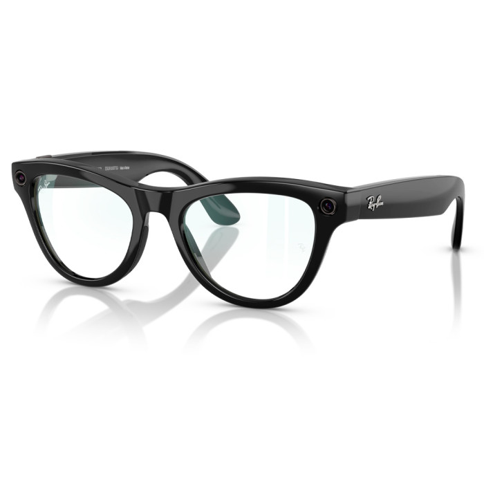 Смарт-окуляри Ray-Ban Meta Skyler Gen 2 Standard Shiny Black Frame Clear Lenses s52