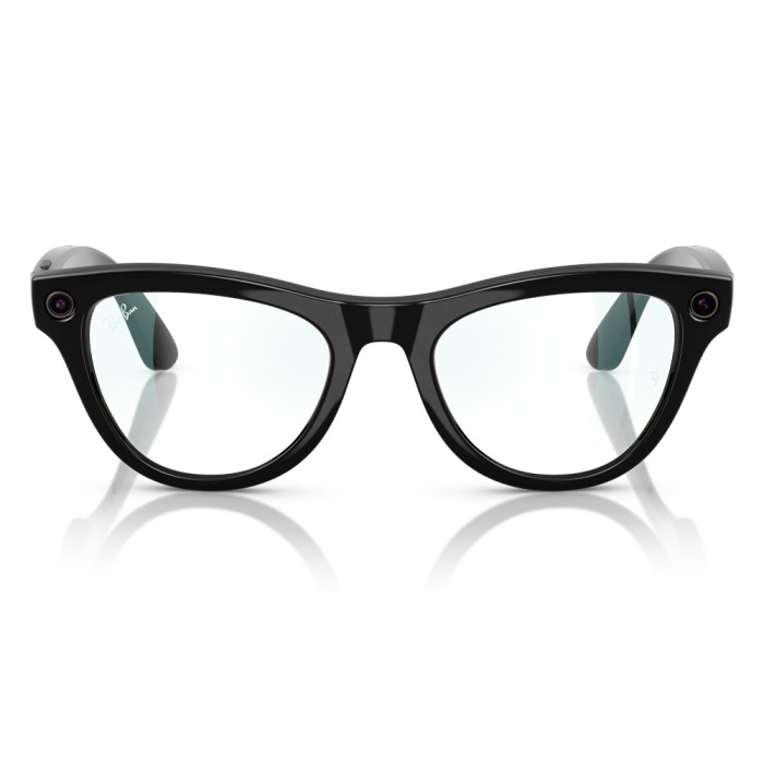 Смарт-окуляри Ray-Ban Meta Skyler Gen 2 Standard Shiny Black Frame Clear Lenses s52