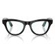 Смарт-окуляри Ray-Ban Meta Skyler Gen 2 Standard Shiny Black Frame Clear Lenses s52