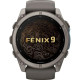 Смарт-годинник Garmin Fenix 9 51mm AMOLED Titanium with Pebble Gray Silicone Band
