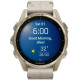 Смарт-годинник Garmin Fenix 8 43mm AMOLED Sapphire Soft Gold with Limestone Leather Band