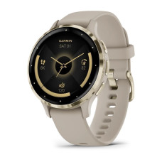 Смарт-годинник Garmin Venu 3S Soft Gold S. Steel with French Gray Case and Silicone Band