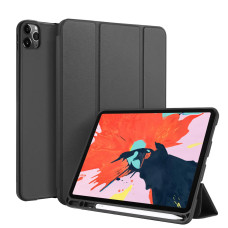 Чохол для iPad Pro 13 (2024) - Comma Rider Double Magnetic with Pen Holder Series, Black
