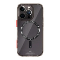Чохол для iPhone 14 Pro Max - Rock InShare Air MagSafe, Transparent Black