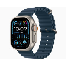 Apple Watch Ultra 2 Natural Titanium, Blue Ocean Band Вживаний (б/в)