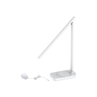Док-станція - Baseus, Lett Wireless Charging Folding Desk Lamp EU, White