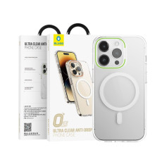Чохол для iPhone 14 Pro - Blueo Ultra Clear Anti-Drop MagSafe, Green