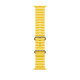 Apple Watch Ultra Titanium, Yellow Ocean Band (One Size), LTE