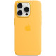 Чохол для iPhone 15 Pro - Silicone MagSafe, Sunshine (HC)