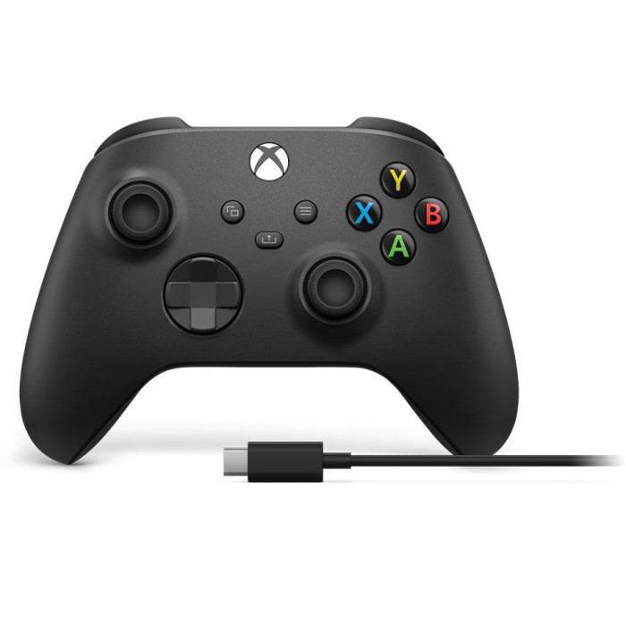 Геймпад Microsoft Xbox Series X / S, Carbon Black + USB-C Cable