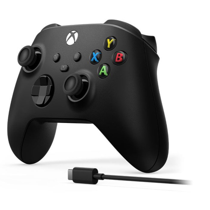 Геймпад Microsoft Xbox Series X / S, Carbon Black + USB-C Cable