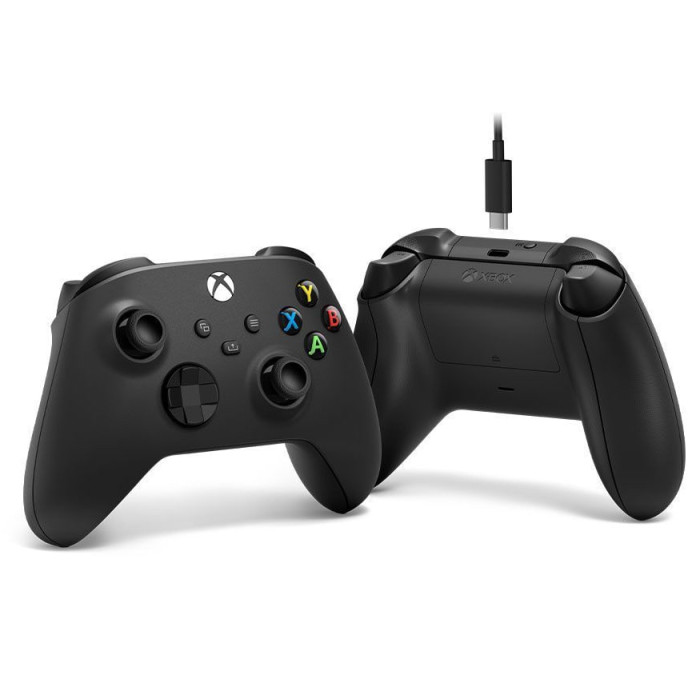 Геймпад Microsoft Xbox Series X / S, Carbon Black + USB-C Cable