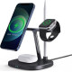 Бездротова зарядна станція - Choetech Qi 4-in-1 Magsafe Wireless Charger