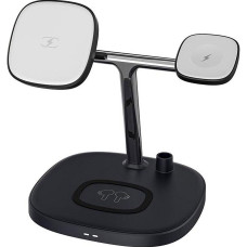 Бездротова зарядна станція - Choetech Qi 4-in-1 Magsafe Wireless Charger