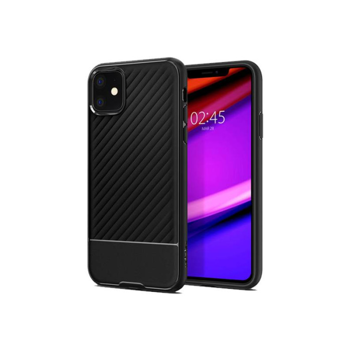 Чохол для iPhone 12/12 Pro - Spigen Core Armor, Black