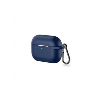 Чохол для Apple AirPods 3 - Devia Naked Silicone with Loophole Series, Blue